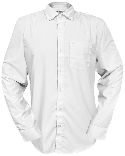 BAMBOO LONG SLEEVE BUTTON UP WHITE 2.0 - MENS